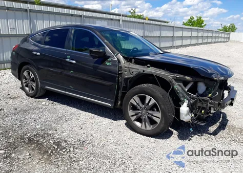 2013 Honda Crosstour Exl from USA, damaged, VIN 5J6TF1H59DL001776